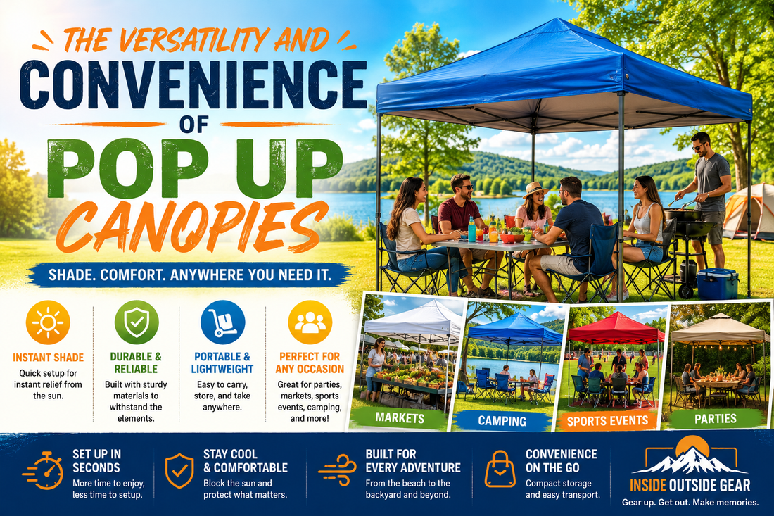 The Versatility and Convenience of Pop Up Canopies