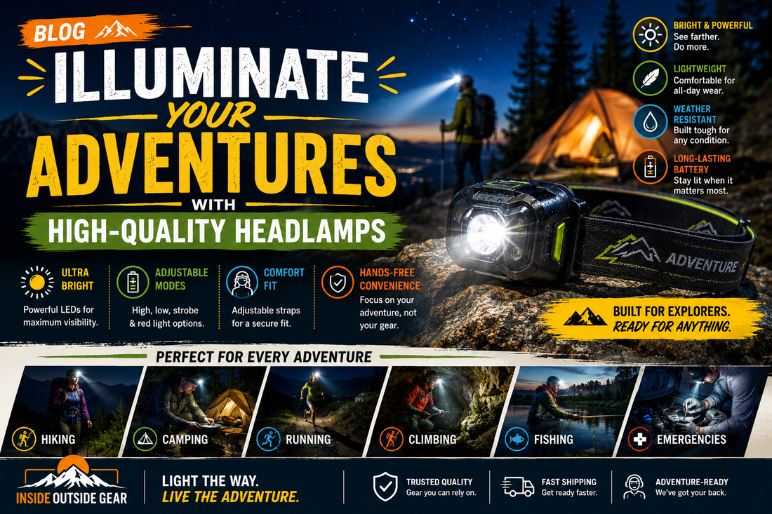 Illuminate Your Adventures with High-Quality Headlamps