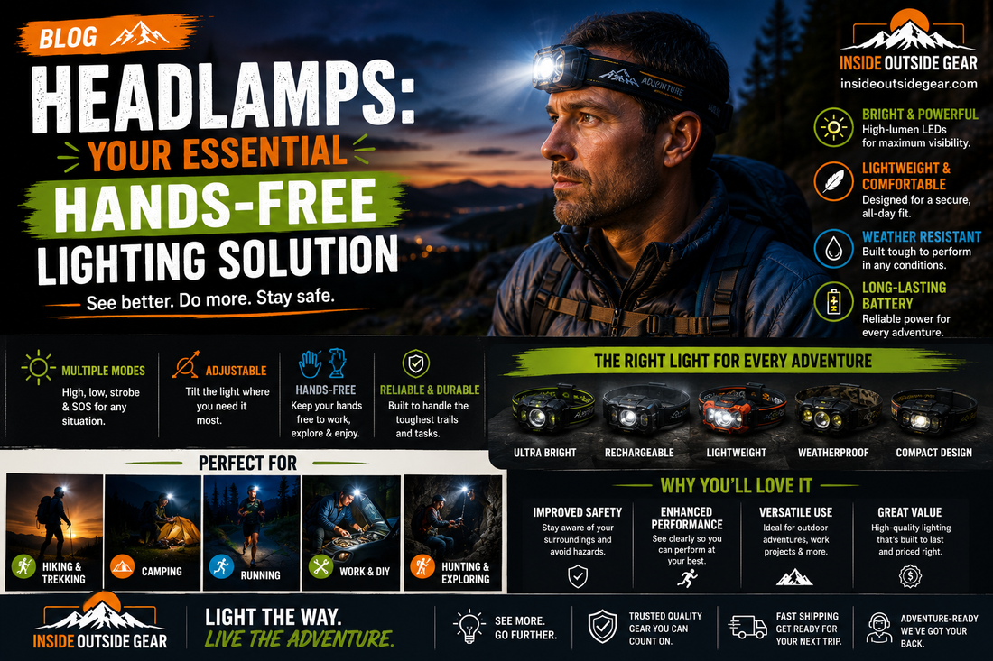 Headlamps: Your Essential Hands-Free Lighting Solution