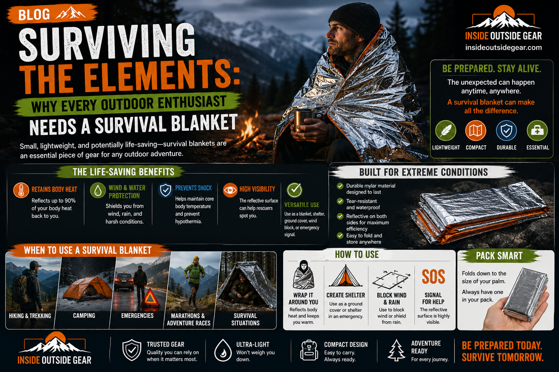 Surviving the Elements: Why Every Outdoor Enthusiast Needs a Survival Blanket