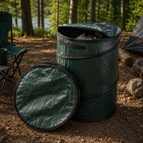 Pop-Up Trash Cans
