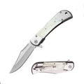 Day Zero Survival 5.5" Spring Assisted Folding Pocket Knife – Premium Handle Collection