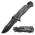 Day Zero Survival 10.5" XL Rescue Folding Knife – Multiple Handle Designs