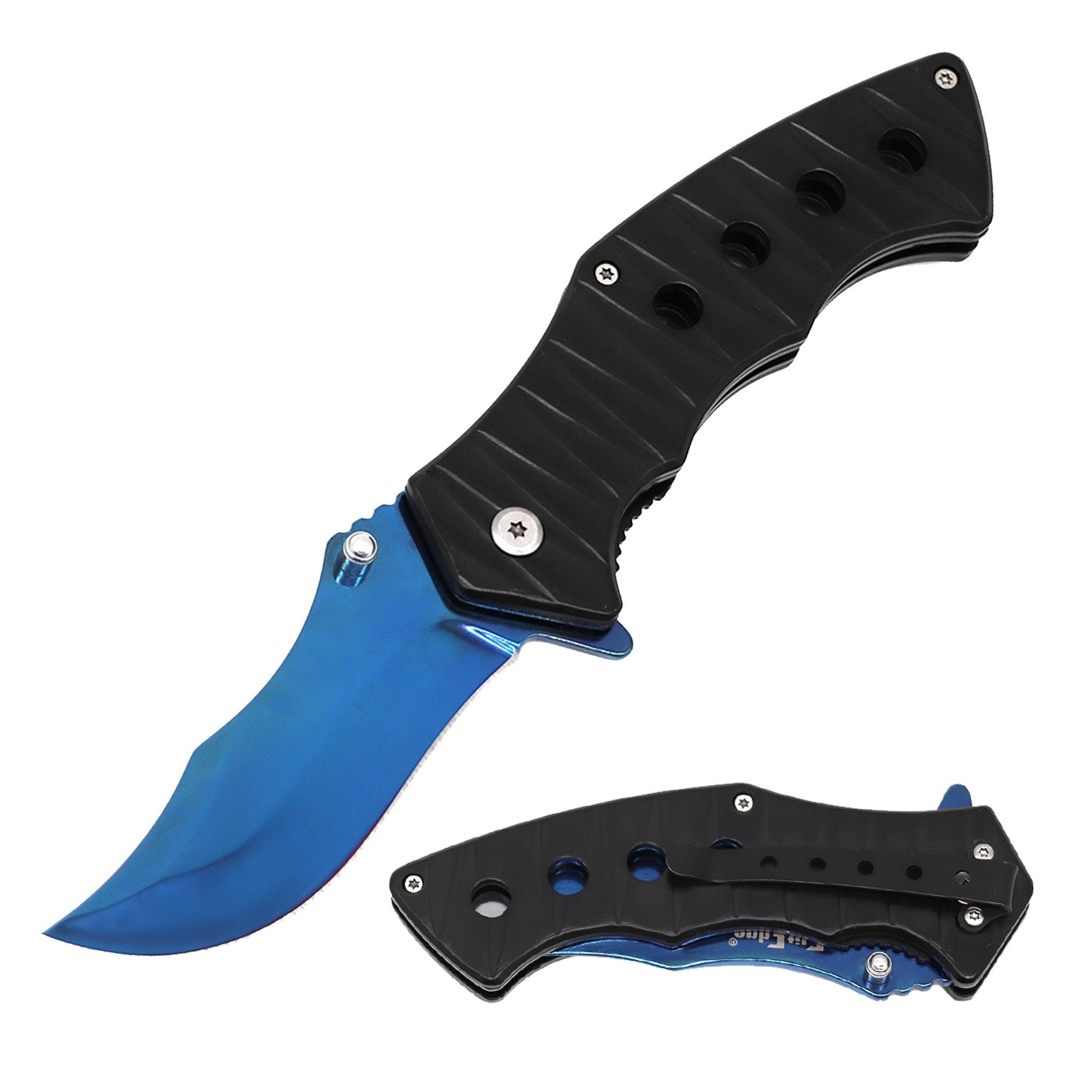 4.75" Closed Spring Opening Assisted Folding Pocket Knife - 2 Color Selection