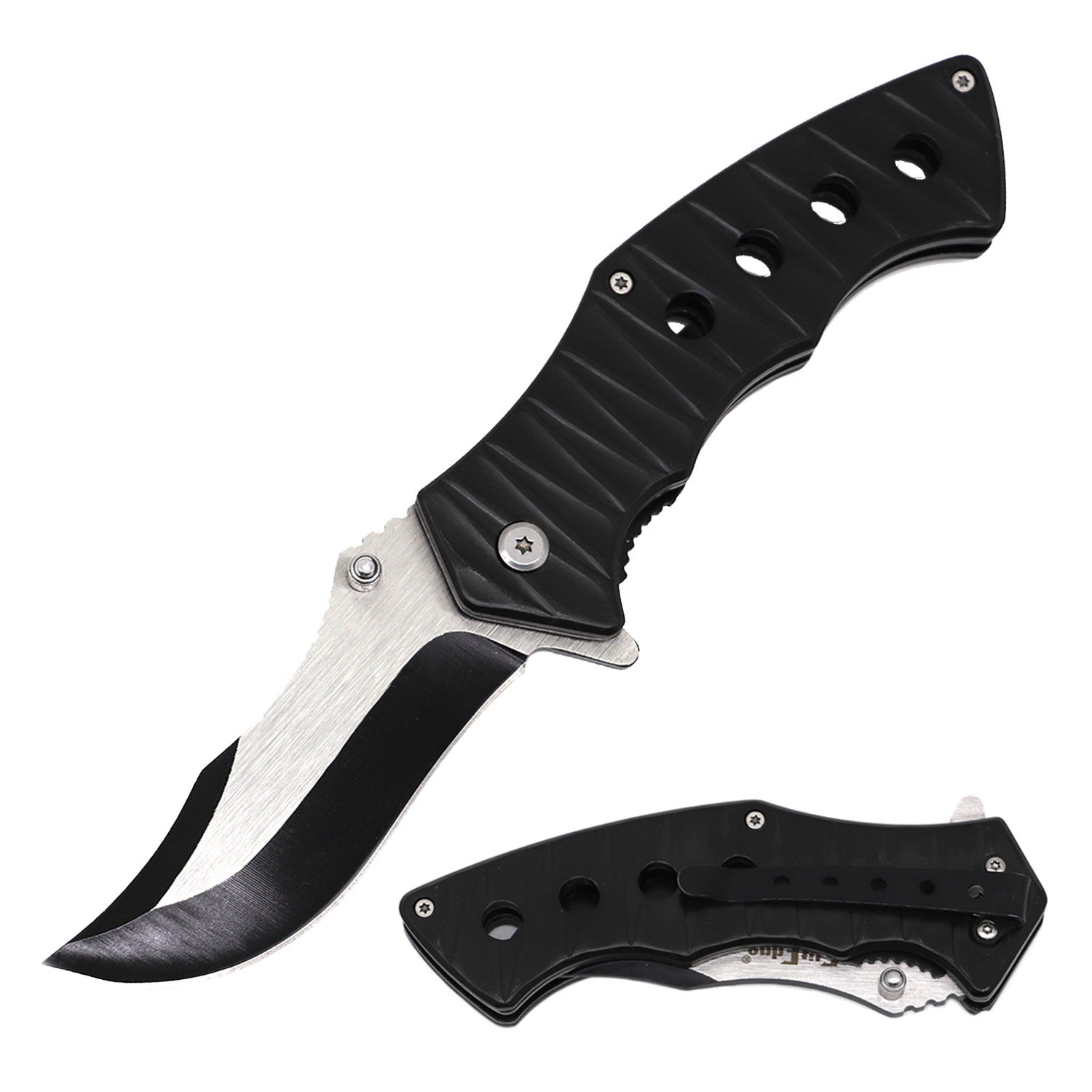 4.75" Closed Spring Opening Assisted Folding Pocket Knife - 2 Color Selection
