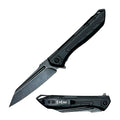 7.75" Tactical Spring Assisted Wharncliffe Blade Pocket Knife - 2 Color Selection