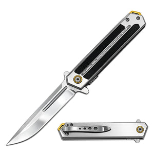 Silver Clip Point