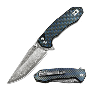 Blue Carbon Fiber