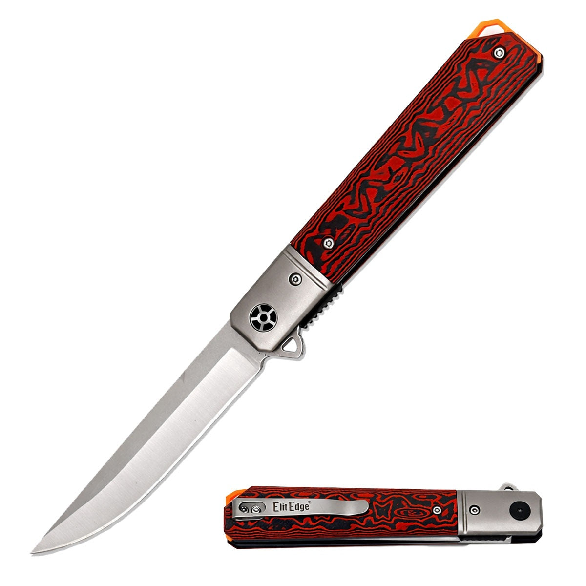 High Quality D2 Steel Ball Bearing Pocket Flipper Knife