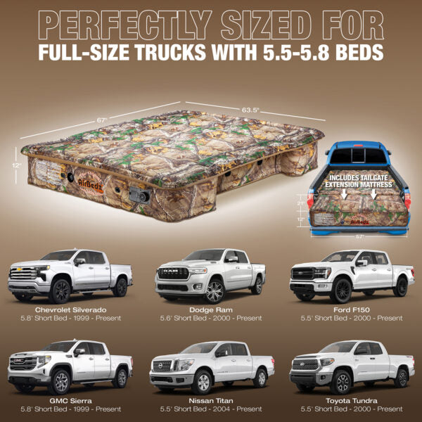 AirBedz® Original Truck Bed Mattress