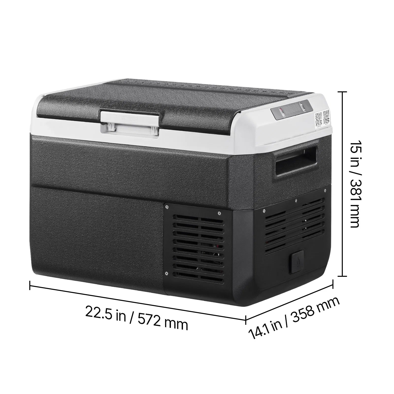 VEVOR 12V Portable Car Refrigerator Freezer