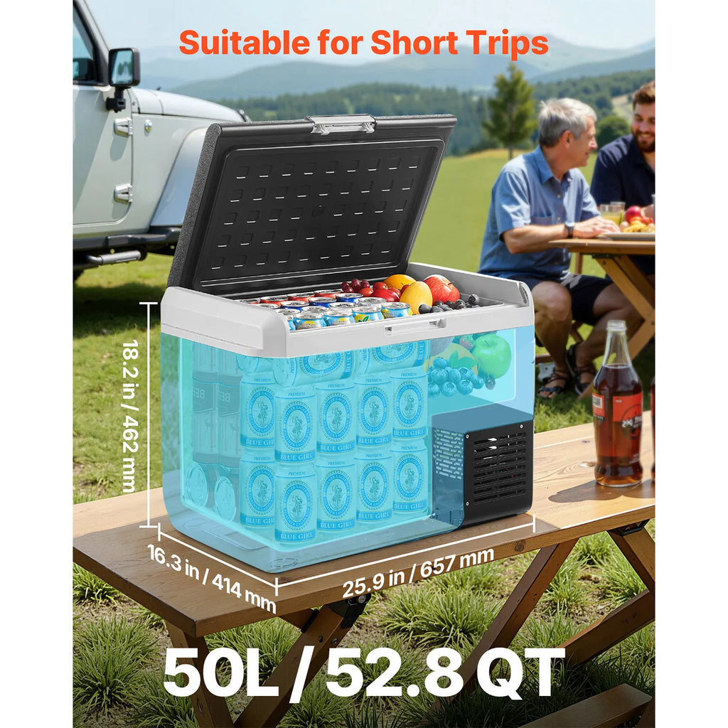 VEVOR 12V Portable Car Refrigerator Freezer