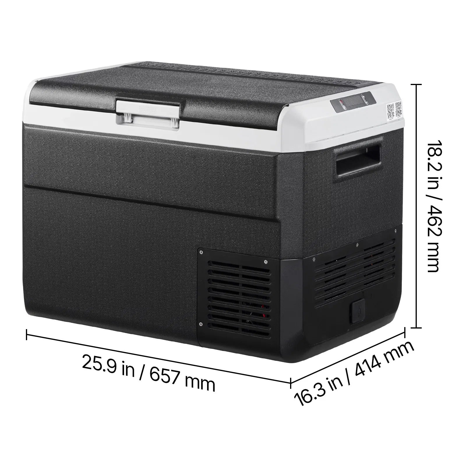 VEVOR 12V Portable Car Refrigerator Freezer