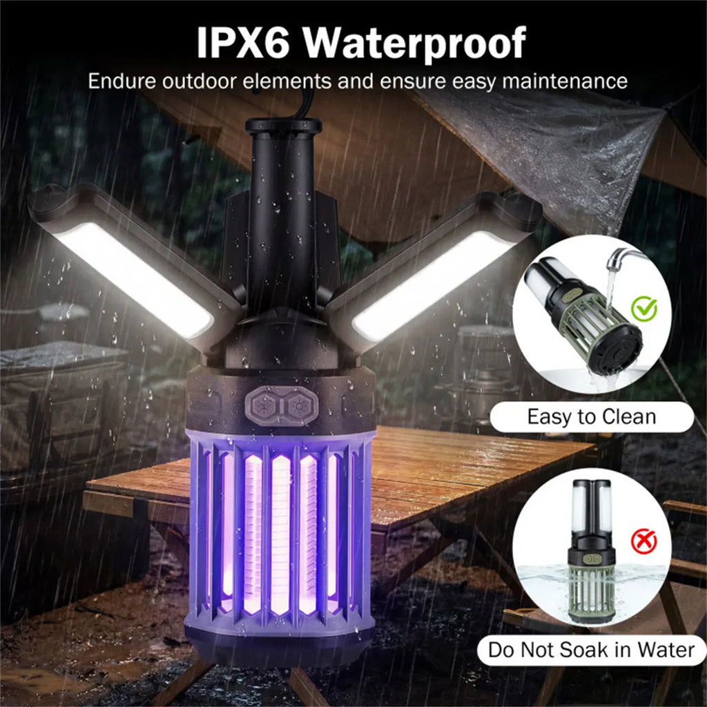 2-in-1 Rechargeable Bug Zapper & Camping Lantern