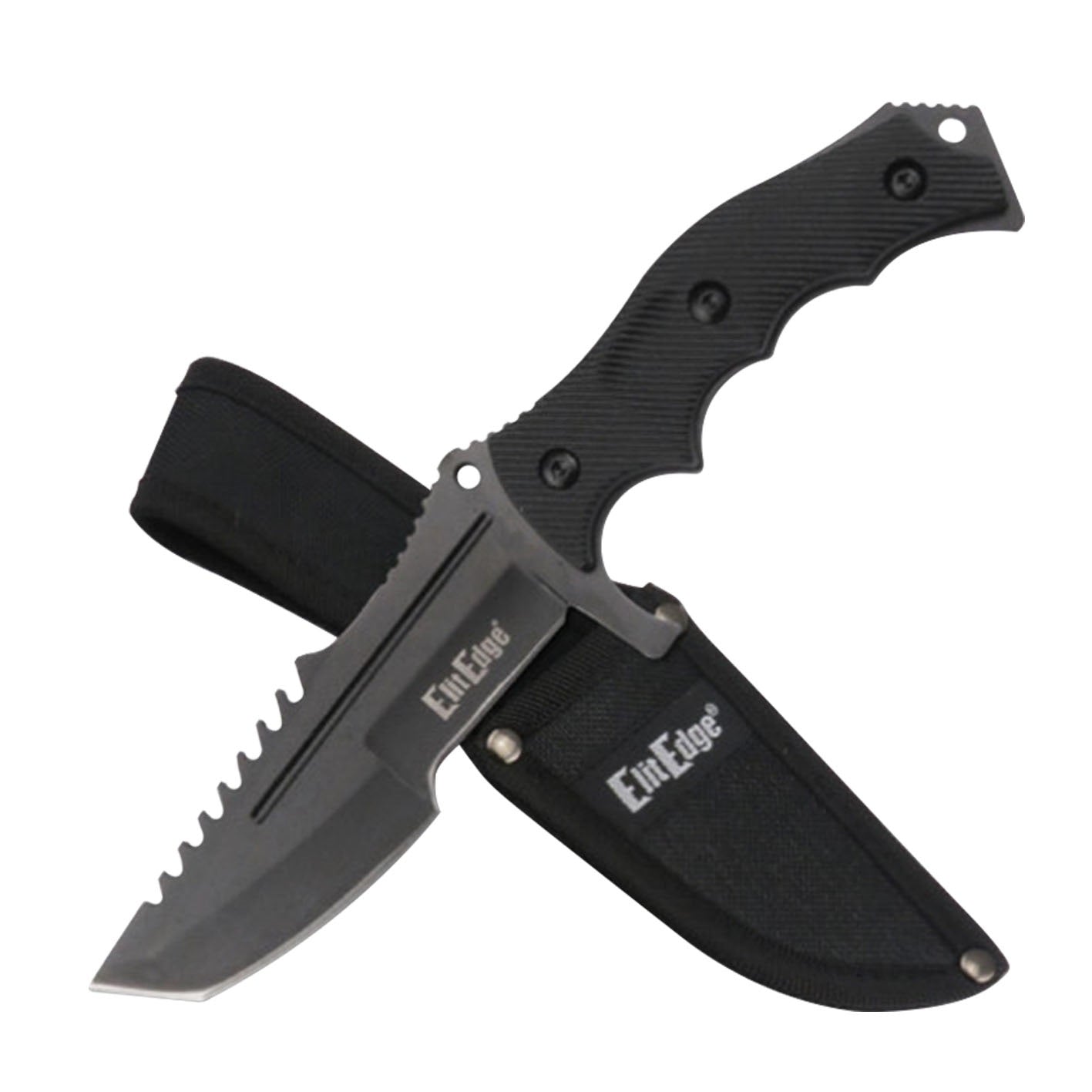 Day Zero Survival 8.5" Full Tang Tactical Tanto Fixed Blade Knife – Multiple Finishes