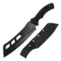 Day Zero Survival 15.75" Cleaver Fixed Blade Machete Knife with Survival Kit