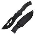 Day Zero Survival 15" Tactical Fixed Blade Hunting Bowie Machete Knife – 6 Blade Style Options