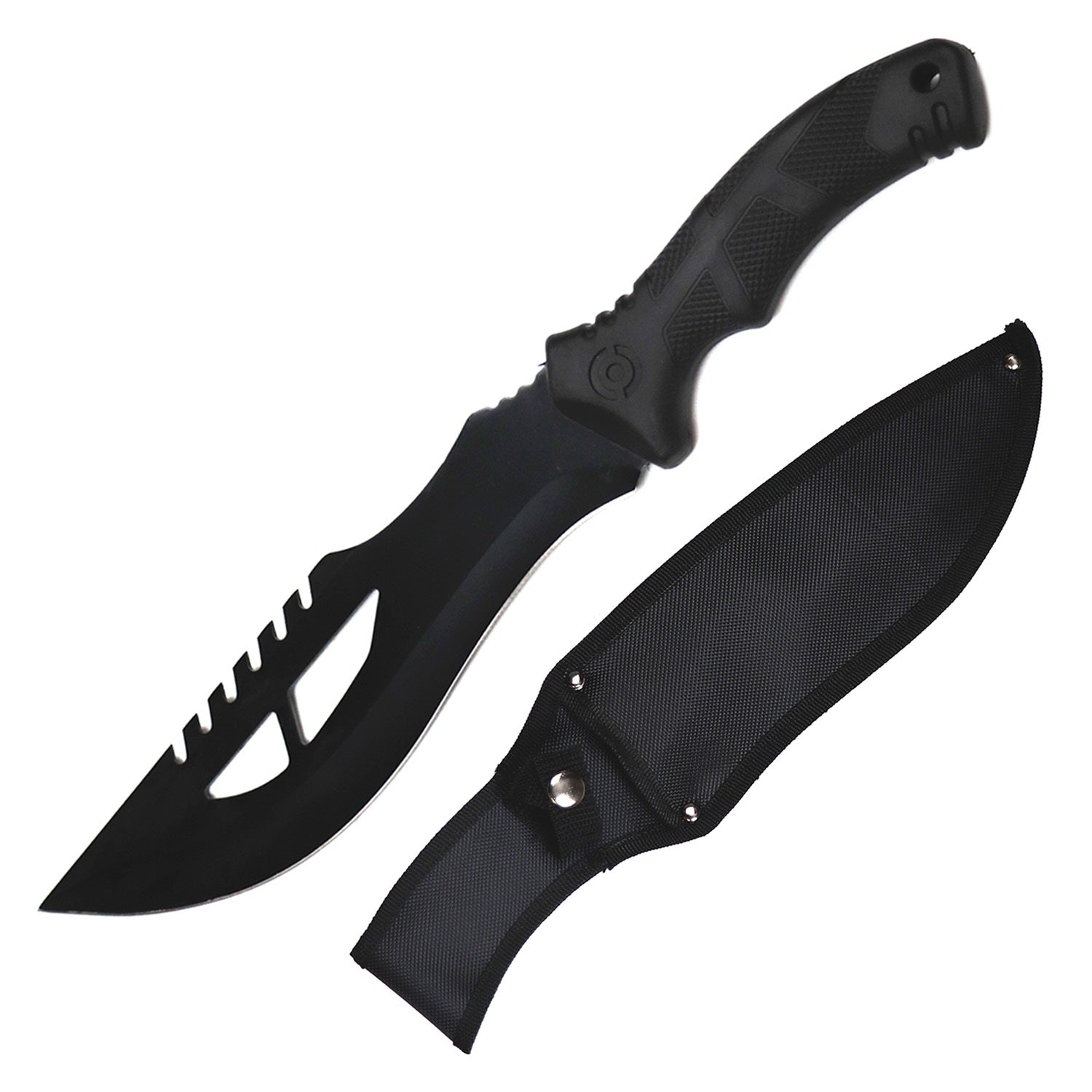 Day Zero Survival 15" Tactical Fixed Blade Hunting Bowie Machete Knife – 6 Blade Style Options
