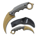 Day Zero Survival 9.25" Tactical Karambit Fixed Blade Knife – G10 Handle