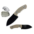 Day Zero Survival 5.5" Military Combat Tactical EDC Neck Knife – Multiple Colors