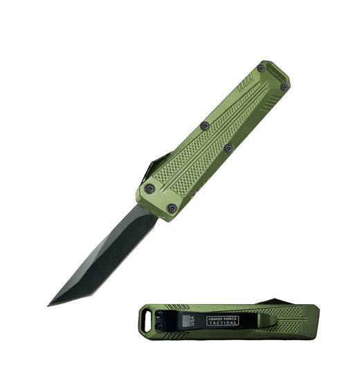 5" Automatic OTF Pocket Knife – Multiple Colors & Blade Styles