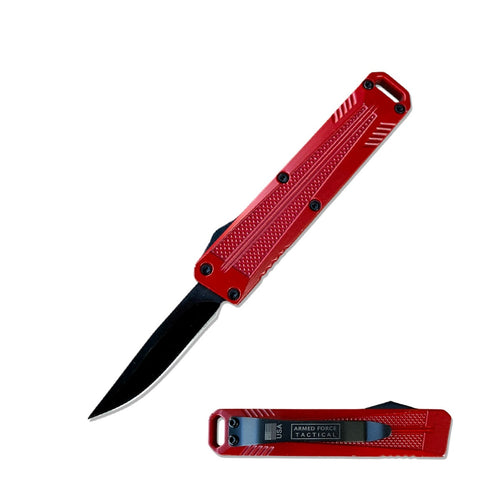 5" Automatic OTF Pocket Knife – Multiple Colors & Blade Styles