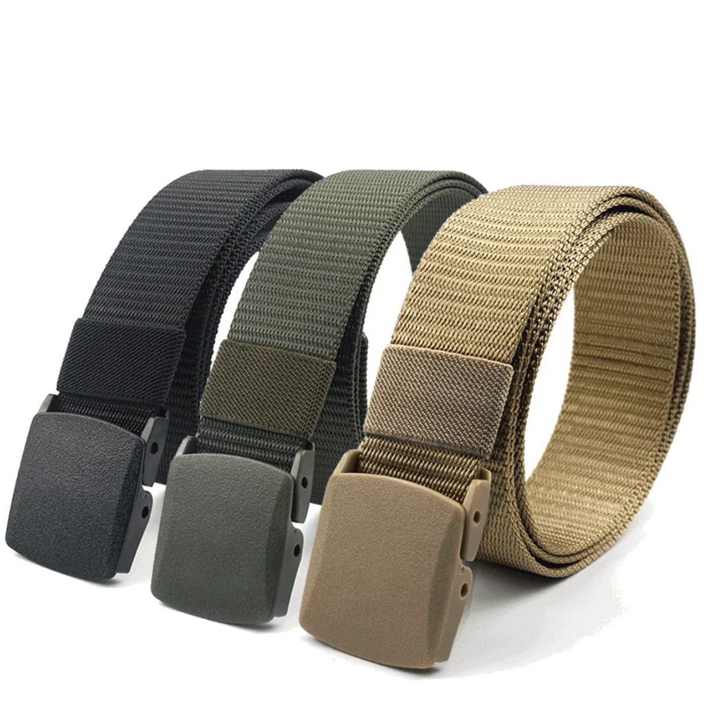 EcoGear Adjustable 800D Nylon Webbing Belt with Quick-Release Buckle