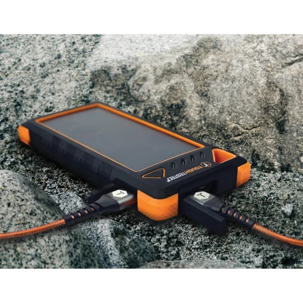 ToughTested 16,000mAh Solar Power Bank with Qi Wireless Charging