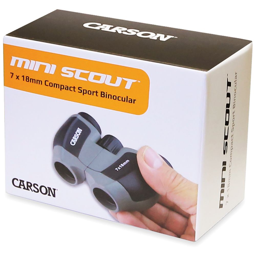 CARSON MiniScout 7x18 Ultra-Compact Binoculars