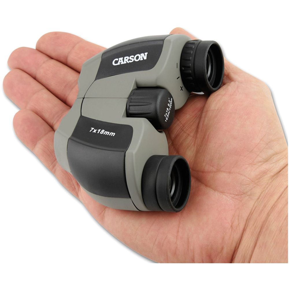 CARSON MiniScout 7x18 Ultra-Compact Binoculars