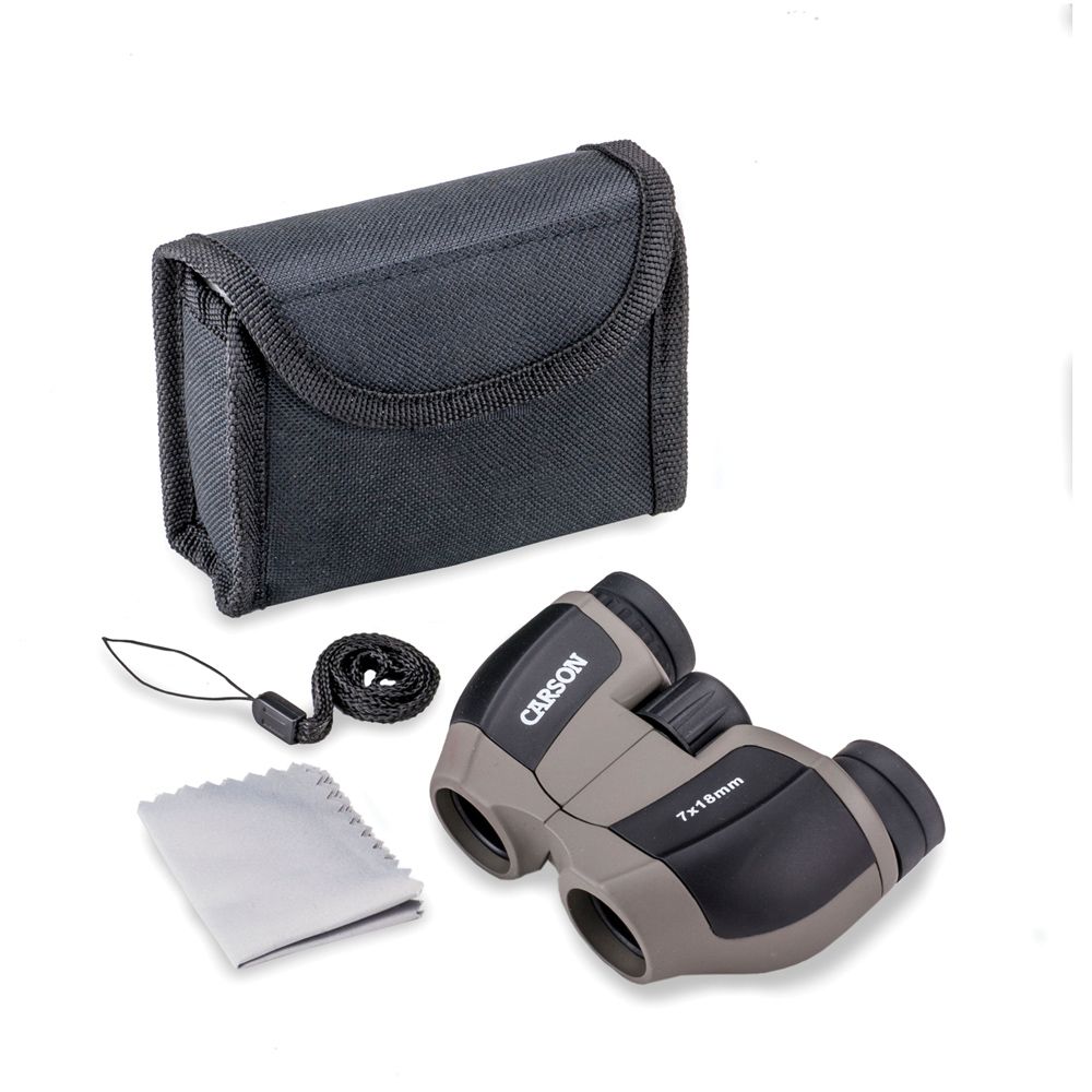 CARSON MiniScout 7x18 Ultra-Compact Binoculars