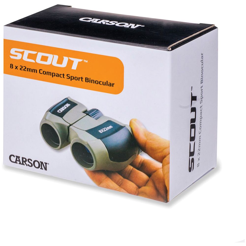 CARSON Scout 8x22 Compact Binoculars