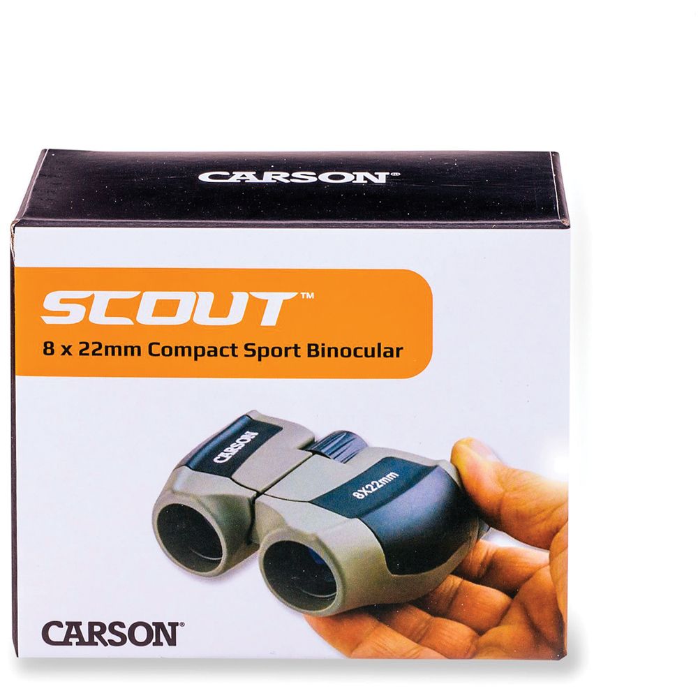 CARSON Scout 8x22 Compact Binoculars