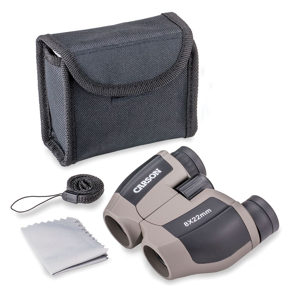CARSON Scout 8x22 Compact Binoculars
