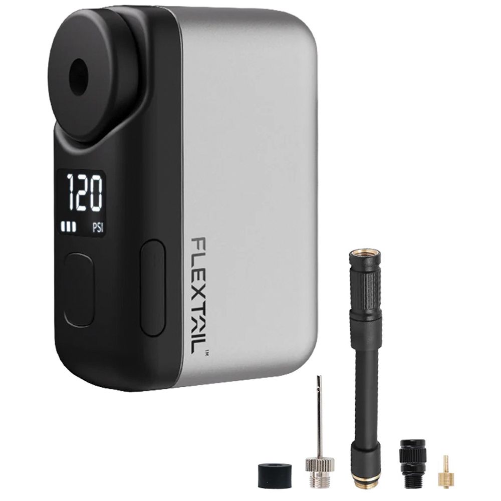 FLEXTAIL Tiny Bike Pump Pro Portable Electric Bike Pump – 120 PSI