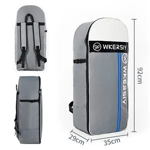 Wkersiy Touring Inflatable Paddle Board SUP – 11'6" / 12'6" with Paddle, Backpack, Pump & Leash