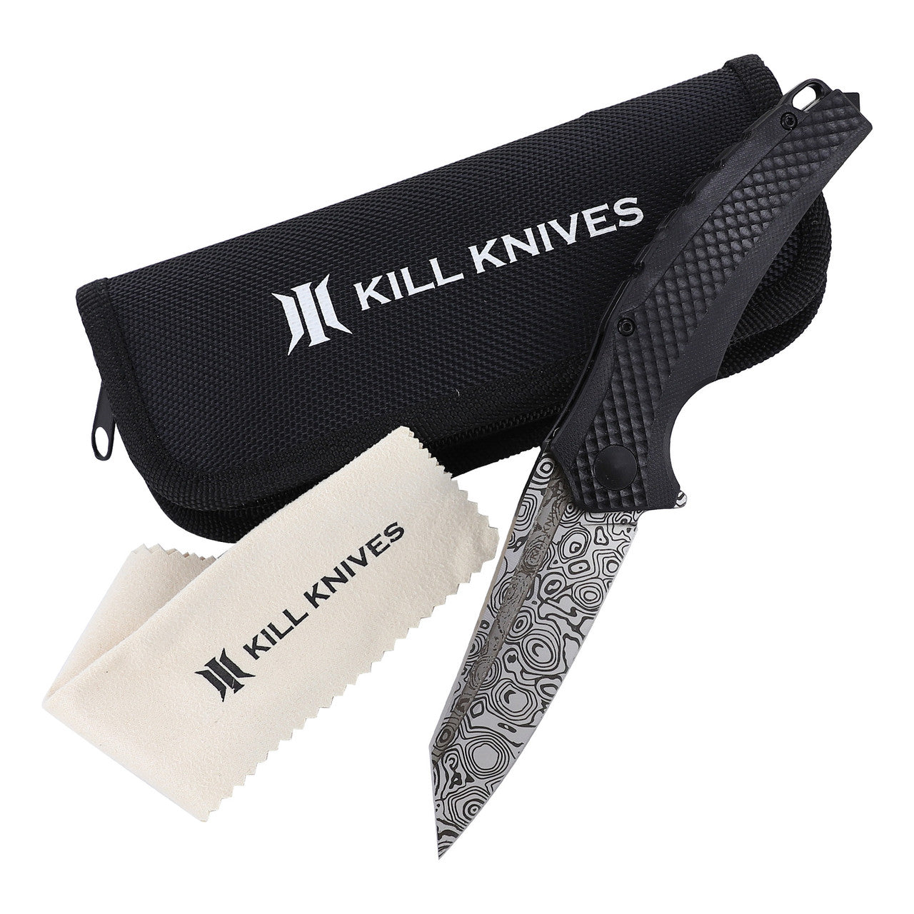 Ball Bearing Spring Assisted Tanto Blade Pocket Knife - 2 Color Selection