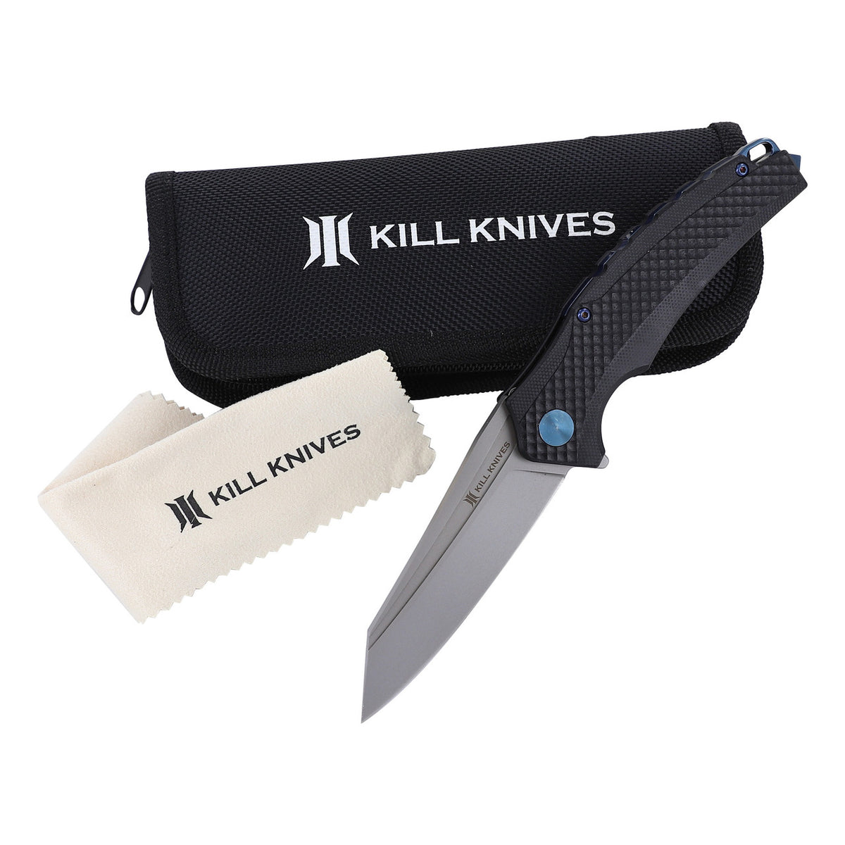 Ball Bearing Spring Assisted Tanto Blade Pocket Knife - 2 Color Selection