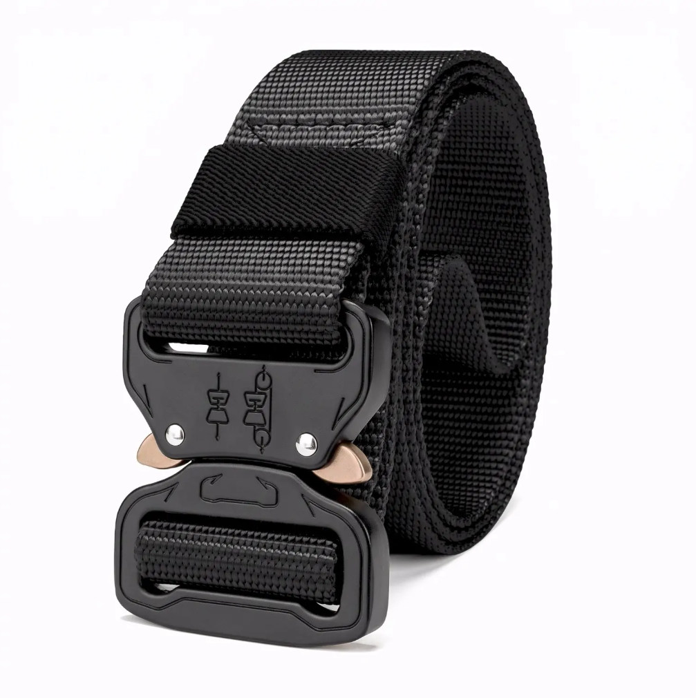 EcoGear Men’s 1000D Tactical Utility Belt with Quick-Release Buckle