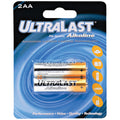 Ultralast ULA2AA AA Alkaline Batteries – 1.5V Long-Lasting Power (Available in 2 Pack, 4 Pack & 100 Pack)