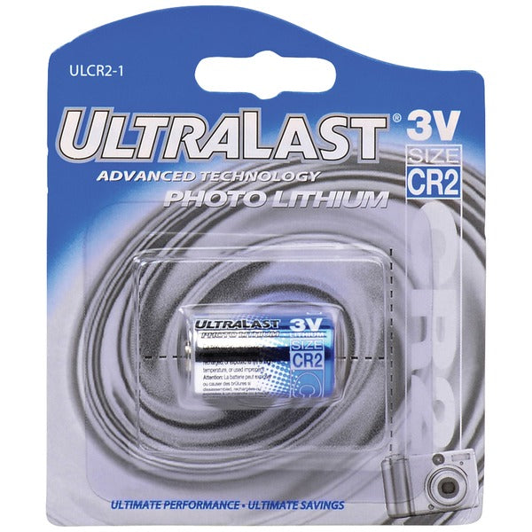 Ultralast ULCR21 CR2 3V Lithium Replacement Battery – 750mAh Long-Lasting Power (Available in 1 Pack & 2 Pack)