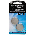 Dantona VAL-2032 ValuePaq Energy CR2032 3V Lithium Coin Cell Batteries – Available in 2 Pack & 5 Pack