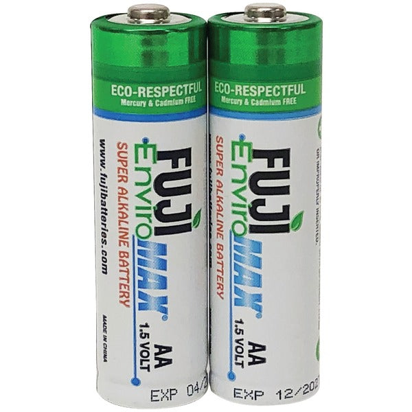 FUJI ENVIROMAX 4300BP EnviroMax AA Super Alkaline Batteries – 1.5V (Available in 2 Pack, 4 Pack, 24 Pack & 48 Pack)