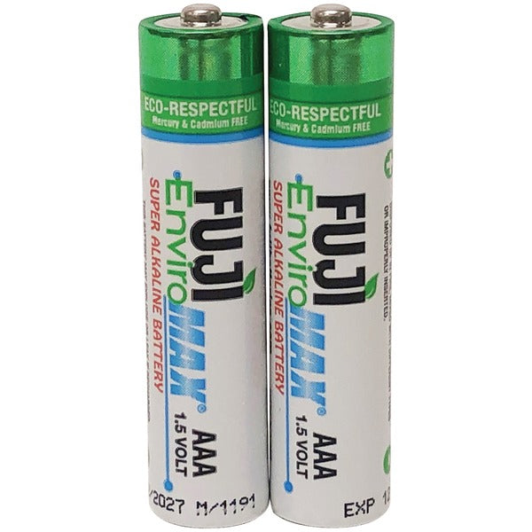 FUJI ENVIROMAX 4400BP EnviroMax AAA Super Alkaline Batteries – 1.5V (Available in 2 Pack, 4 Pack, 24 Pack & 48 Pack)