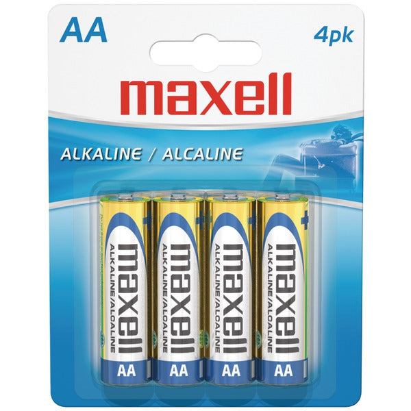 Maxell 723410 LR6/10BP AA Alkaline Batteries – Long-Lasting Everyday Power (Available in 4 Pack, 10 Pack, 16 Pack & 48 Pack)