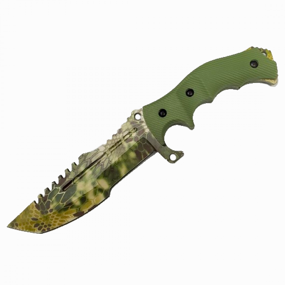 11" Military Combat Fighter Hunter Bowie Knife - 3 Color Selection