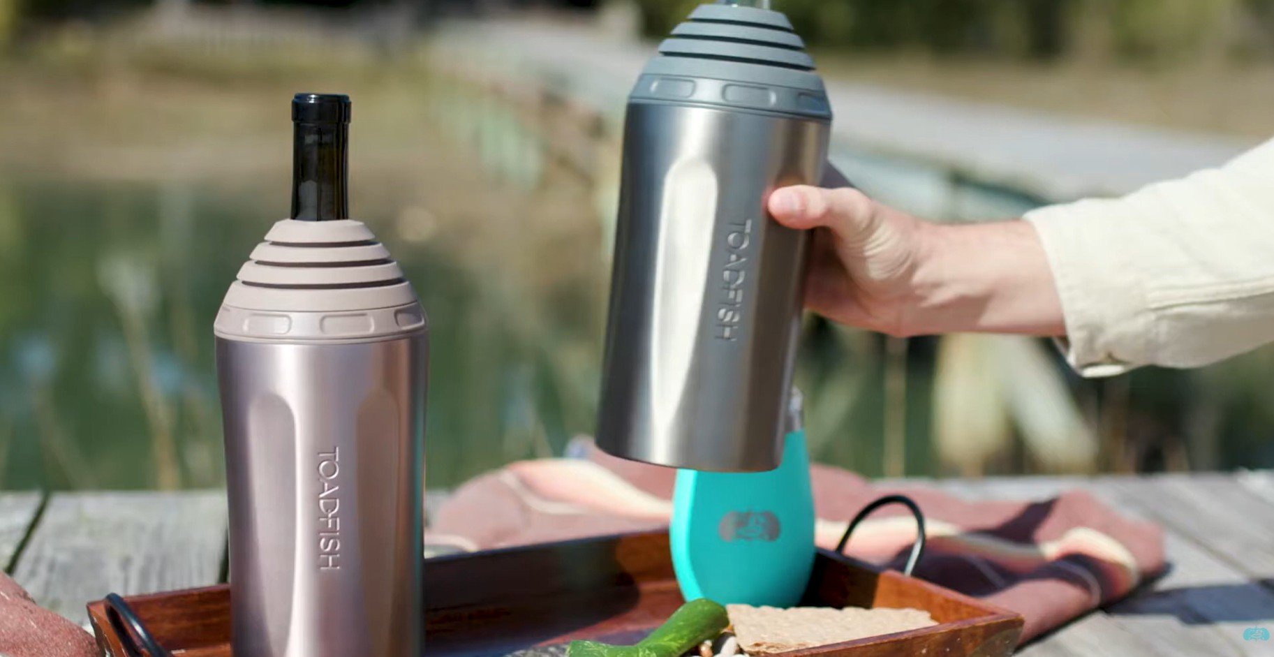 Toadfish Stainless Steel Wine Chiller