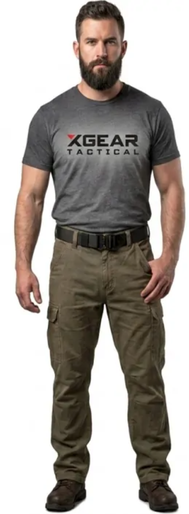EcoGear Men’s 1000D Tactical Utility Belt with Quick-Release Buckle