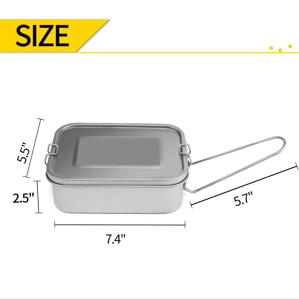 Whitsunday Titanium Cookware Kit – Ultralight Titanium Lunchbox