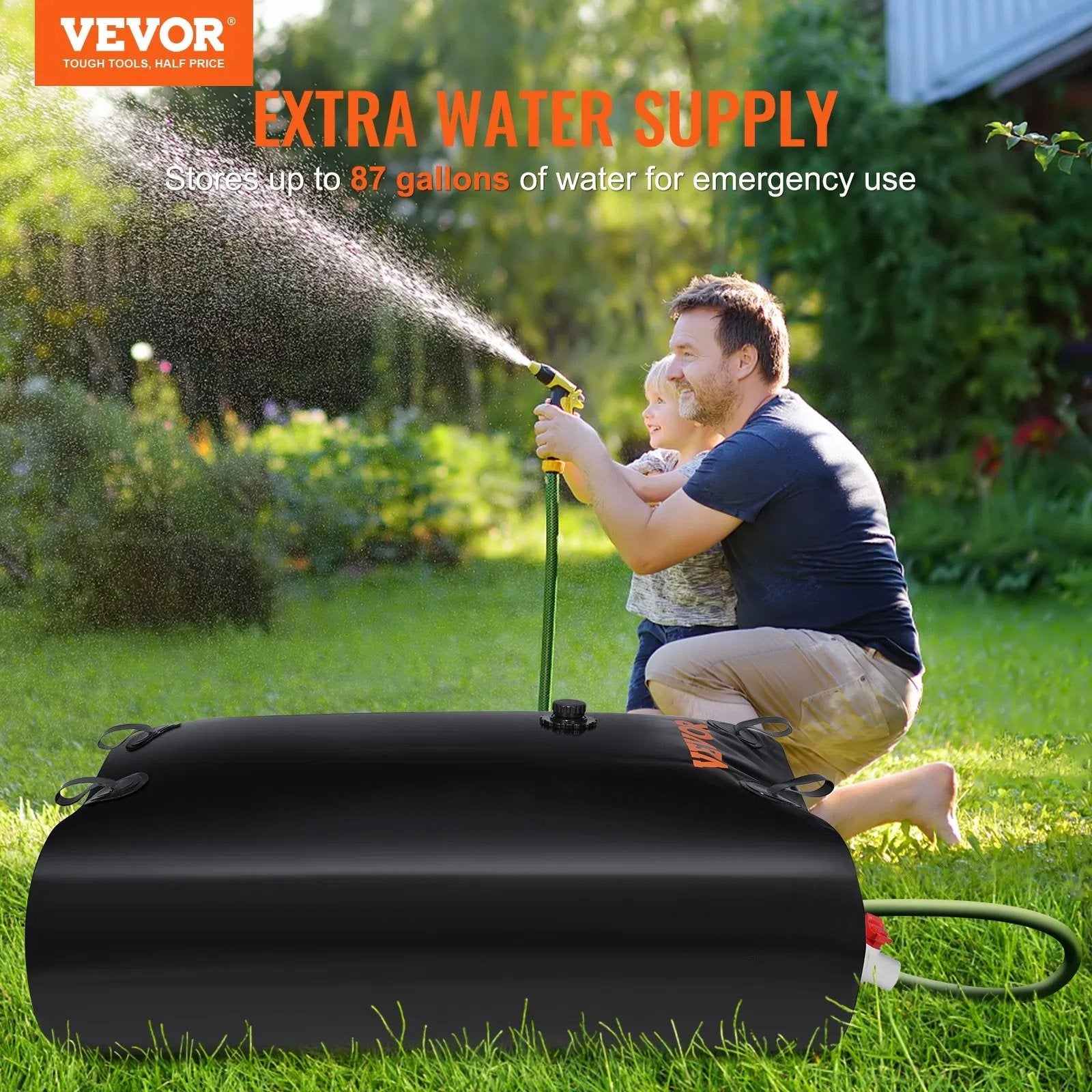 VEVOR Collapsible Water Bladder – Portable PVC Storage for RV & Camping
